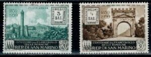 DZIEŃ ZNACZKA SAN MARINO MI.624-625**