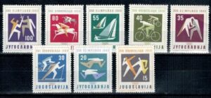 OLIMPIADA LETNIA JUGOSŁAWIA MI.909-916**