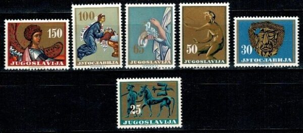 SZTUKA JUGOSŁAWIA MI.1026-1031**