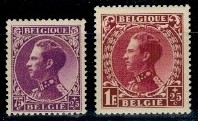 SŁAWNI LUDZIE BELGIA MI.384-385**