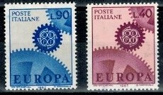 EUROPA CEPT WŁOCHY MI.1224-1225**