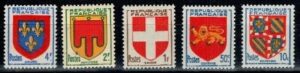 HERBY FRANCJA MI.846-850**