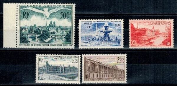 KONGRES FRANCJA MI.778-782**
