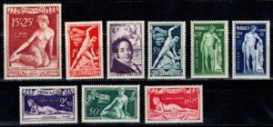 SZTUKA MONAKO MI.348-356**