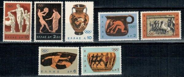 OLIMPIADA SPORTOWA GRECJA MI.863-869**