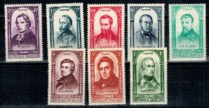 SŁAWNI LUDZIE FRANCJA MI.813-820**