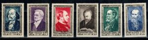 SŁAWNI LUDZIE FRANCJA MI.948-953**
