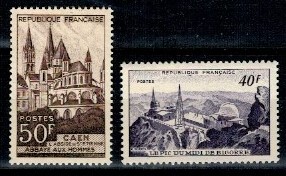 ZAMKI FRANCJA MI.935-936**