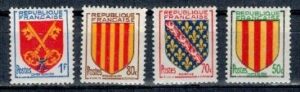 HERBY FRANCJA MI.1072-1075**