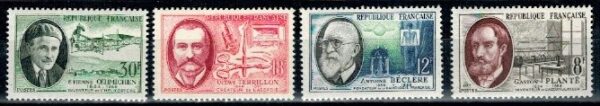 SŁAWNI LUDZIE FRANCJA MI.1124-1127**