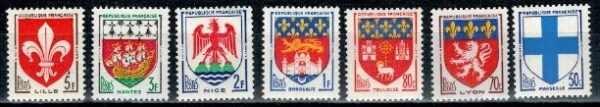 HERBY FRANCJA MI.1217-1223**