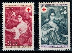 CZERWONY KRZYŻ FRANCJA MI.1647-1648**