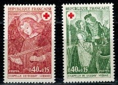 CZERWONY KRZYŻ FRANCJA MI.1733-1734**