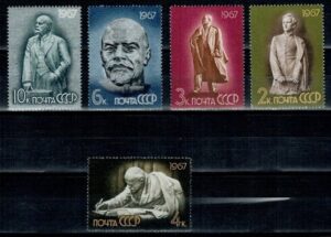 W.LENIN ZSRR MI.3339-3343**