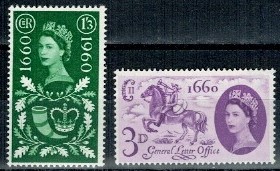 KRÓLOWA ELŻBIETA II ANGLIA MI.339-340**