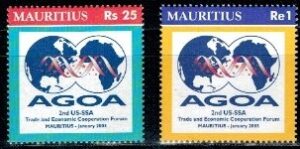 ROCZNICA MAURITIUS MI.961-962**