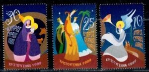 BOŻE NARODZENIE CYPR MI.940-942**
