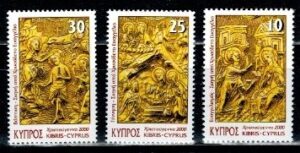 BOŻE NARODZENIE CYPR MI.970-972**
