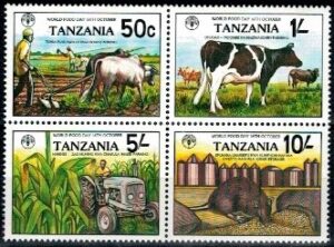 ROLNICTWO TANZANIA MI.209-212**