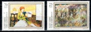MALARSTWO CYPR TURECKI MI.442-443**