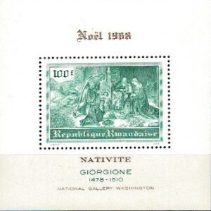 BOŻE NARODZENIE RWANDA MI.BL.18A**