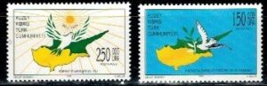 POKÓJ NA ŚWIECIE CYPR TURECKI MI.501-502**