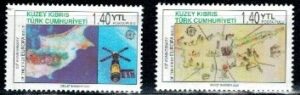EUROPA CEPT CYPR TURECKI MI.630-631**