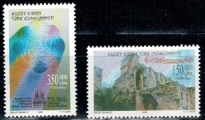 ROCZNICA CYPR TURECKI MI.518-519**