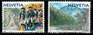 WOJSKO SZWAJCARIA MI.1699-1700 KASOWANE