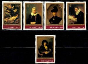 REMBRANDT ZSRR MI.5259-5263**