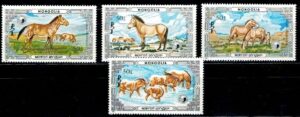 KONIE MONGOLIA MI.1819-1822**
