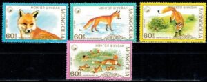 LISY MONGOLIA MI.1934-1937**
