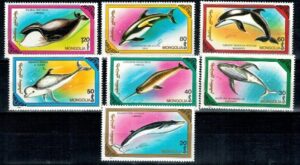 FAUNA MORSKA MONGOLIA MI.2141-2147**