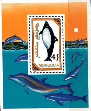 FAUNA MORSKA MONGOLIA MI.BL.150**