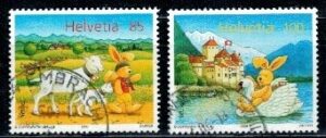 DZIEŃ DZIECKA SZWAJCARIA MI.1923-1924 KASOWANE