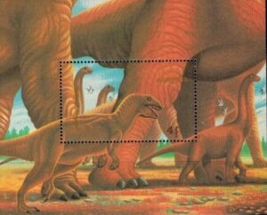 DINOZAURY MONGOLIA MI.BL.153**