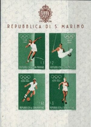 OLIMPIADA LETNIA SAN MARINO MI.BL.5**