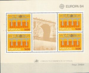 EUROPA CEPT PORTUGALIA MI.BL.13**