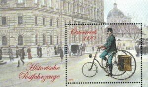 HISTORYCZNE POJAZDY POCZTOWE AUSTRIA MI.BL.90**