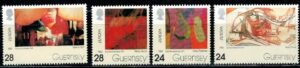 EUROPA GUERNSEY MI.608-611**
