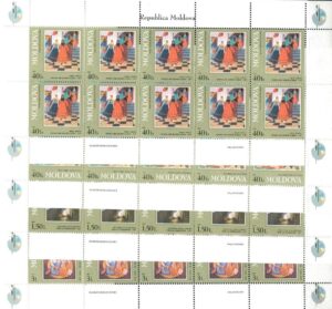 MALARSTWO MOŁDAWIA MI.425-428**