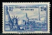 STATUŁA WOLNOŚCI FRANCJA MI.444-445**