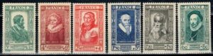 SŁAWNI LUDZIE FRANCJA MI.600-605**