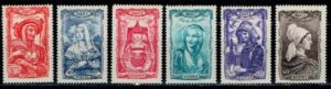 SŁAWNI LUDZIE FRANCJA MI.606-611**
