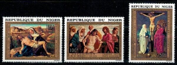 WIELKANOC NIGER MI.376-378**