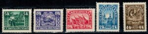 ROCZNICA CZECHOSŁOWACJA MI.455-459**