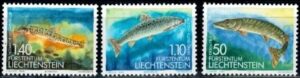 RYBY LIECHTENSTEIN MI.964-966**