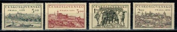 ARCHITEKTURA CZECHOSŁOWACJA MI.630-633**