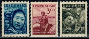 DZIEŃ KOBIET CZECHOSŁOWACJA MI.650-652**