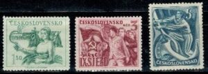 ROBOTNICY CZECHOSŁOWACJA MI.575-577**